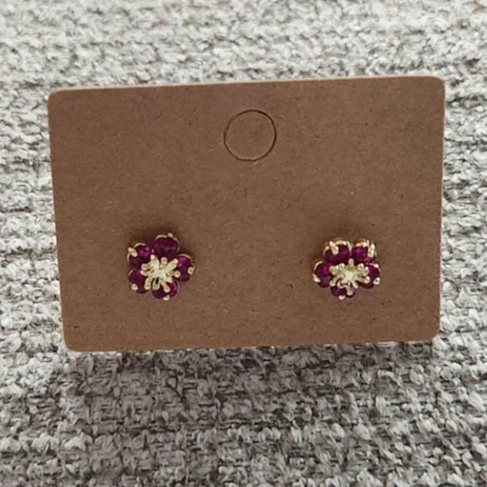 Lilo & Stitch Flower Earrings